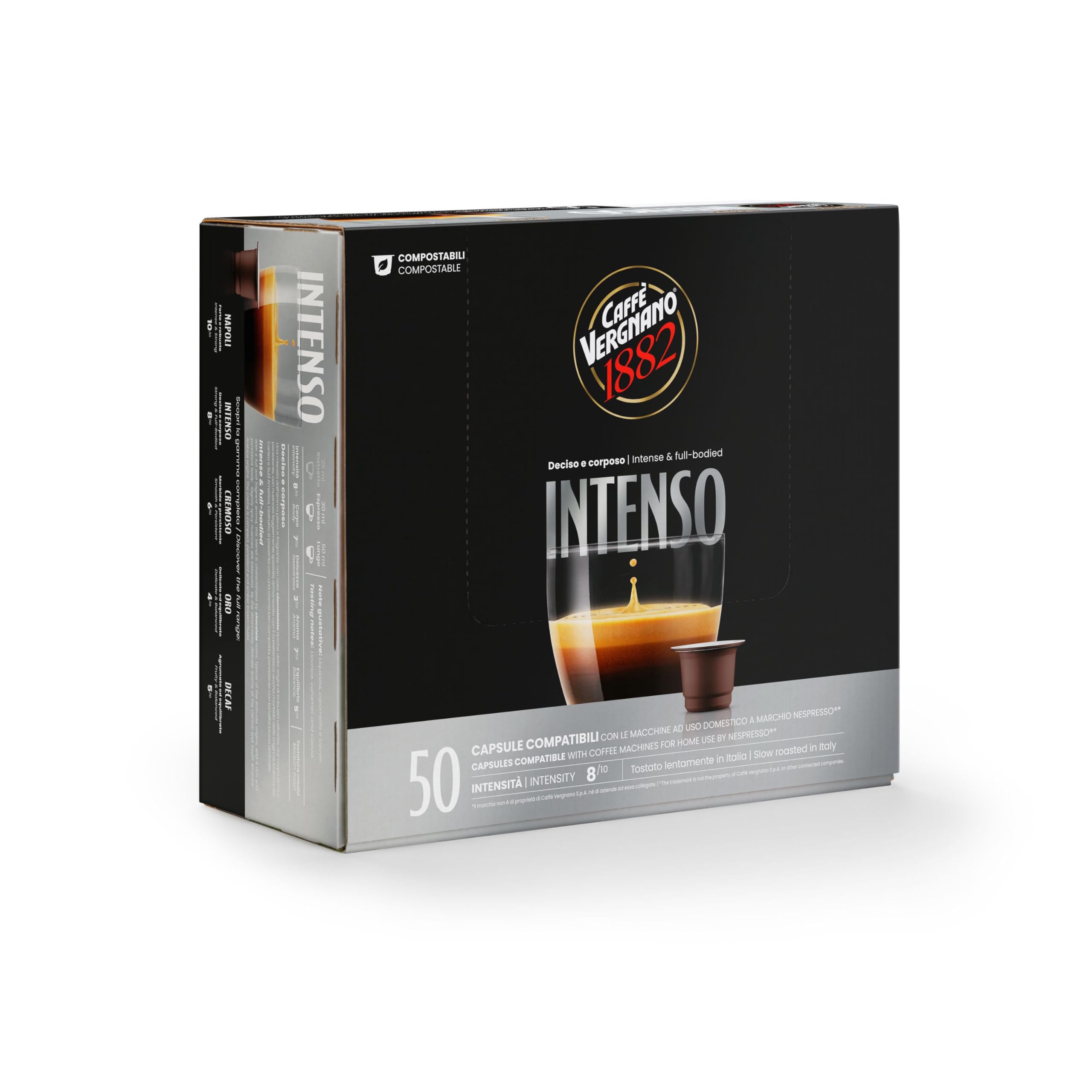 Amazon.com: Caffe Vergnano Medium Roast Espresso Original Line